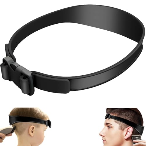 Okaywork Gabarit de Rasage et Guide de Coupe des Cheveux, Silicone Haircut Template, Bande Incurvée en Silicone pour Coupe de Cheveux à Faire Soi-Même,...
