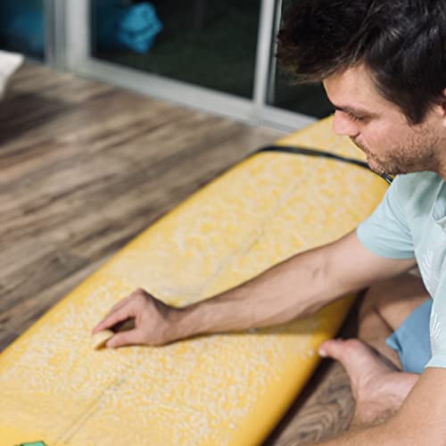 Outdoor Wax Works Eco-Friendly Surf Board Wax - Organic Beeswax Surfer Grip Accessories For Skimboard, Bodyboard, Paddle, Longboard Basecoat; Natural In Cold, Cool, Warm, Tropical Waters (3-Pack) #TOP5