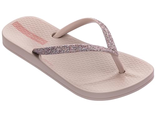 Ipanema Lolita Kids Zehentrenner Glitzer Beige
