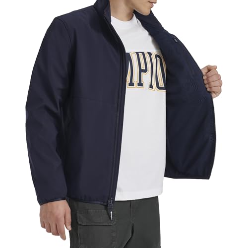 Image of Champion Men's Lightweight Active Soft Shell Jacket With Stand Collar