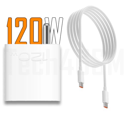 Image of Original 80W Fast Charging Combo Compatible with Vivo T4, Y400 Pro (Adapter & Cable)