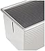 USA Pan Bakeware Pullman Loaf Pan with Cover, 13 x 4 inch, Nonstick & Quick Release Coating, Made in the USA from Aluminized Steel