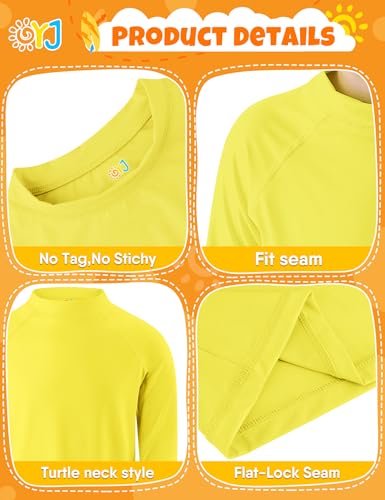 Image of Boys Rash Guard Swim Shirt Long Sleeve Rashguard UPF+ 50 SPF Sun Water Surfing Shirts for Toddler Kids Youth Teen 2T-16Y