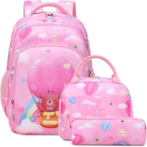 Meisohua Girls School Backpack Set Unicorn Backpack Lightweight Kids School Bookbag Girls Casual Daypack