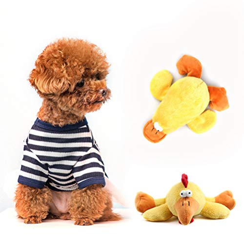 Brinquedo de pelúcia Balacoo para cães mastigar de galinha, animal de pelúcia, brinquedo de cachorri