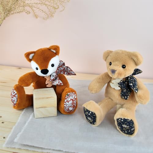 Doudou tout doux ours marron Histoire d'Ours pour consoler bébé - 2