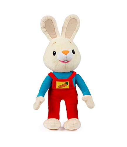 Bunny of The Year Baby First TV: Harry The Bunny Soft Plush Toy - Stuffed Animals for The Perfect Baby Shower Gift. Baby First Year Plush Toys. Infant Toddler Baby Toys - BabyFirst