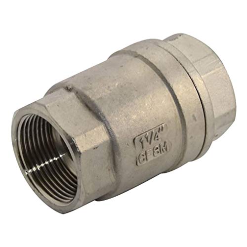 1-1/4" Rückschlagventil Ventil IG WOG 1000 Rückschlag Edelstahl SS316 CF8M BSPT