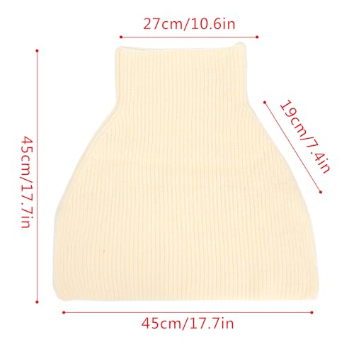 Hoce Women's Winter Knit Scarf Fashion Thick Warm Circle Scarves Neck to Shoulder Pashimina Shawl Wrap2