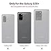 ESR Glass Case Compatible with Samsung Galaxy S20 Plus – Mimic Series 9H Tempered Glass Back Cover with TPU Frame [Scratch-Resistant] [Soft Bumper] Protective Case for Galaxy S20 Plus - Clear