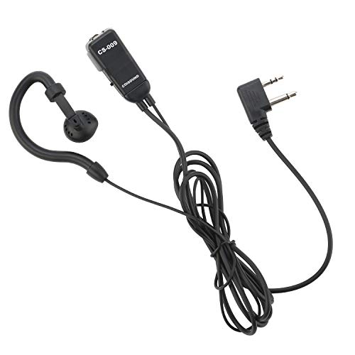 Two Way Radio Earpiece Compatible Midland AVPH4 Ear-Clip Two Way Headset for Midland Walkie Talkie Earpiece(Pair)