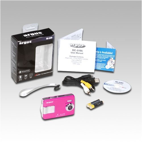 Argus Dc-3190 3.2Mp 4X Digital Zoom Camera/Pc Camera (Silver) #TOP2