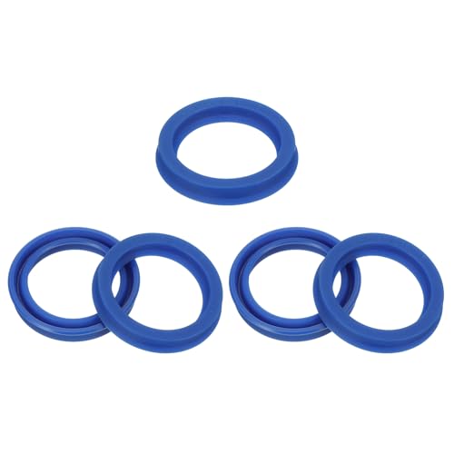 PATIKIL UN Sello De Eje Radial 28Mm ID X 36Mm Od X 6Mm Ancho, 5 Piezas Sello De Pu Para Eje De Rodamiento De La Industria Bombas Cilindro De Pistón, Azul