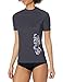 Kanu Surf Women's Breeze ii Rashguard, Slate Grey, Large