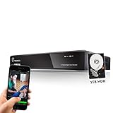 TIGERSECU Full HD 1080P 8-Channel Video Security Camera DVR System with 1TB Hard Drive (Cameras Not Included)