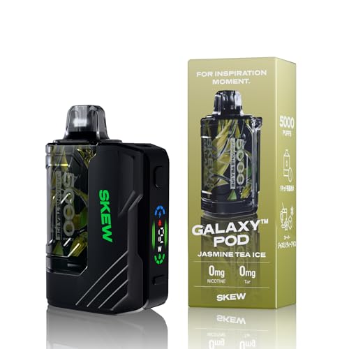 skew GALAXY? �X�^�[�^�[�Z�b�g �d�q�^�o�R �x�C�v 16ml �ő��5,000�� �z�� POD������ ���L�b�h �f�o�C�X�{�̕t�� vape �m���j�R�`�� �m���^�[�� (JASMINE TEA ICE�i�W���X�~���e�B�[�E�A�C�X�j, �f�o�C�X+PO