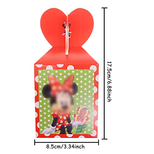 24 Pezzi Scatole Borse Festa per Bambini Topo