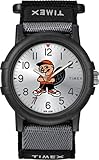 Timex Tribute Unisex Collegiate Recruit 38mm Watch - Oregon State Beavers Black Fabric Strap