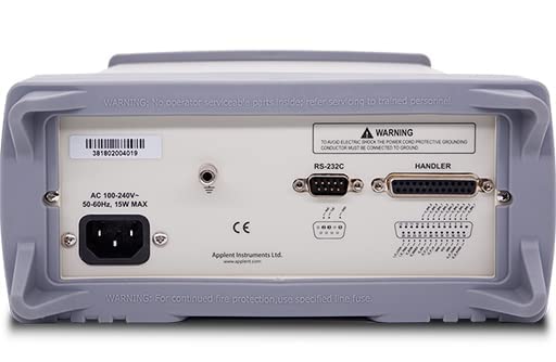 High Precision LCR Meter Tester Digital LCR Meter with Parameter Z D Q θr θd R X G B Y Vac Iac Δ Δ% True Color TFT-LCD Display Measurement Frequency 10Hz to 300kHz Resolution 0.001Hz