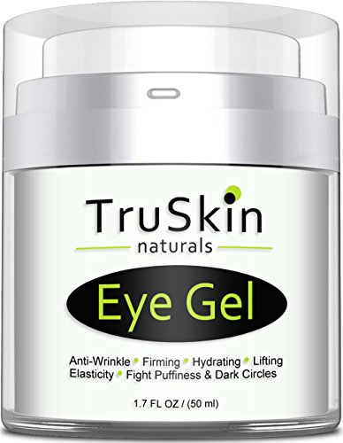 Best Eye Gel for Wrinkles, Dark Circles, Under Eye Puffy Bags, Crepe Eyes, Super Eye Cream Moisturizer Serum for Men & Women - 1.7 fl oz