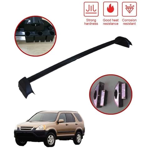 Baca Portaequipajes de Techo para CRV 2002-2006 en Aluminio Negro 2