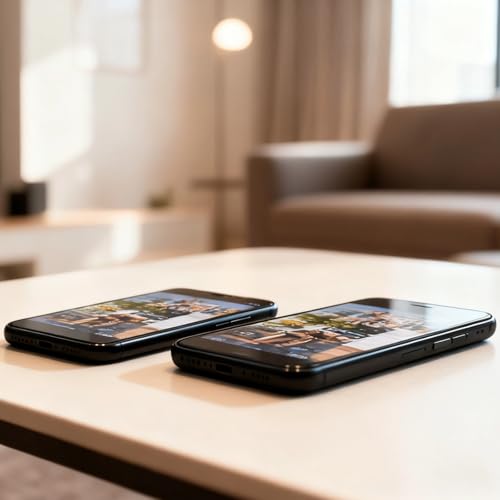 Monitor de teléfono Vlog Selfie inalámbrico con control remoto para iOS Android 5