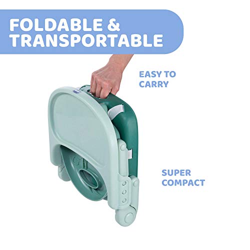 Rehausseur de chaise compact Chicco pour installer bébé à table sans encombre