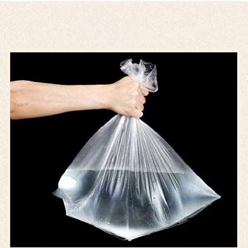 Milisten Disposable Foot Bath Bags 25.75X21.26 Inch Thickened Pe Plastic Foot Soak Liners for Pedicure Spa Salon Home Use Breathable Footcare Protection Bags for Massage and Beauty Treatments - Image 3