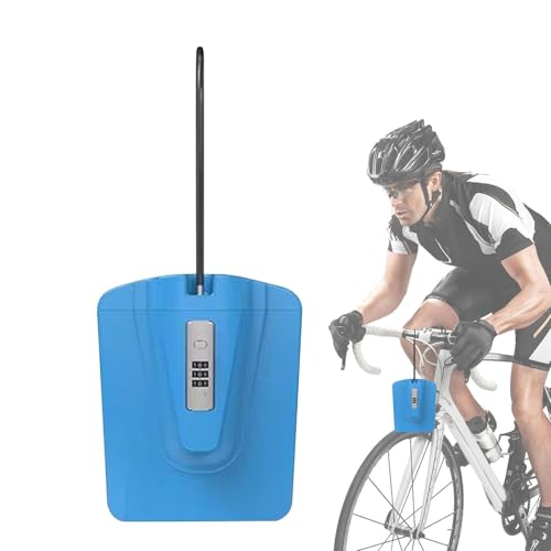 Caja de bloqueo de viaje Nybhyjka, caja fuerte portátil | Caja de bloqueo de seguridad antirrobo,Caja fuerte impermeable con cerradura de combinación, pequeña caja bloqueable con cable