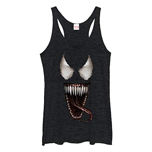 Débardeur Venom Marvel femme noir chiné taille XS racerback