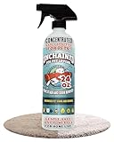 Truck Mount Forums Unchained Pet Urine Stain & Odor Remover Spray – Oxygen-Based Enzyme Cleaner, Professional Strength for Carpets, Concrete, Furniture, Upholstery – 24oz