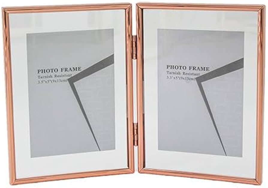 Amazon.co.jp: フォトフレーム 2l / l判 2面 ガラス シルバー ゴールド