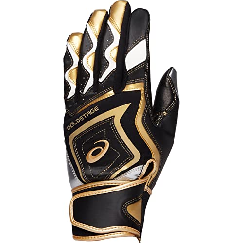 アシックス(asics) 野球 両手用 GOLDSTAGE バッティンググローブ 手袋 カラー 一般用 3121A953