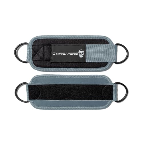 Image of Gymreapers Ankle Straps For Cable Machine Kickbacks, Glute Workouts, Lower Body Exercises - Adjustable Leg Straps with Neoprene Padding