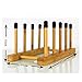 WAOCEO CD Record Storage Rack LP Vinyl Record Storage Holder CD Disc Display Storage Rack Cleaning and Drying Rack a Dual Purpose Record Storage Holder