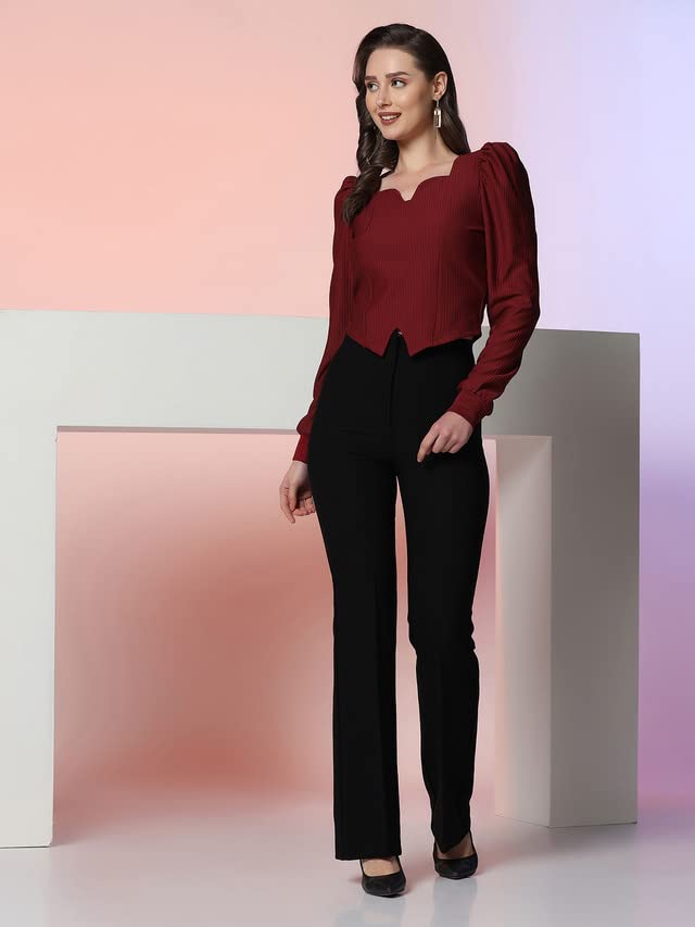 Image of Selvia Women's Spandex Crop Top