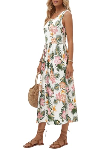 Image of LYANER Women's Floral Print Boho Dress