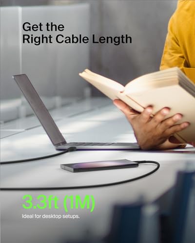 Belkin USB A to USB C 15W Braided Cable 3.3ft iPhone Charger Cord - image 7