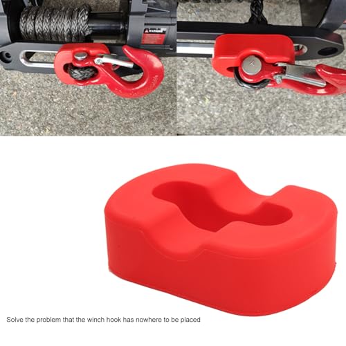 Bloque de Goma para Gancho de Winch Rojo miniatura 4