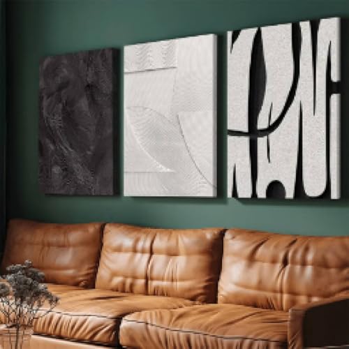 Affiches et impressions sur toile abstraites pour salon et chambre 60x90cm triptyque XBTYKPB