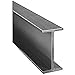 I-Beam, ISOFR, Gray, 4x2 in, 1/4 in Th, 10 Ft