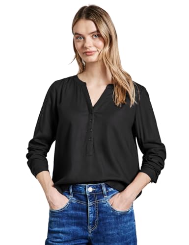 Street One Damen Style Bamika Bluse, Schwarz (Black), 34 – Ansicht 6