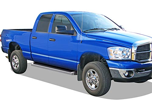 Estribos APS Premium Running Boards 6in Dodge Ram Quad Cab miniatura 6