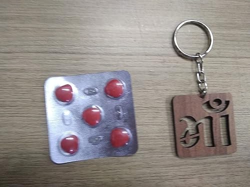 MH HILLS Man Power 100 mg Tablets for Man (1 * 5 TAB) (3 pis condoms free) (1 Key chain free) - Image 3