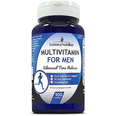 Sonora Nutrition Multivitamin for Men Advanced Time Release, 100 Capsules Cover
