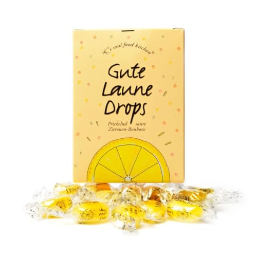 K's Soul Gute Laune Drops“ Zitronen Bonbons, 100g