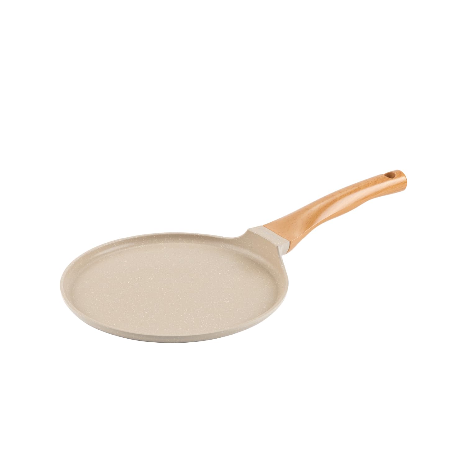 FLORINA Poêle à Crêpes en Aluminium OSLO (24 cm) I Revêtement Antiadhésif Céramique I Résistante à la Déformation et aux Dommages I Crepiere Adaptée pour les Plaques à Induction, à Gaz et Électriques