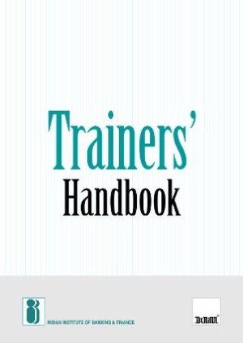 Trainers Handbook [Paperback] Indian Institute of Banking and Finance