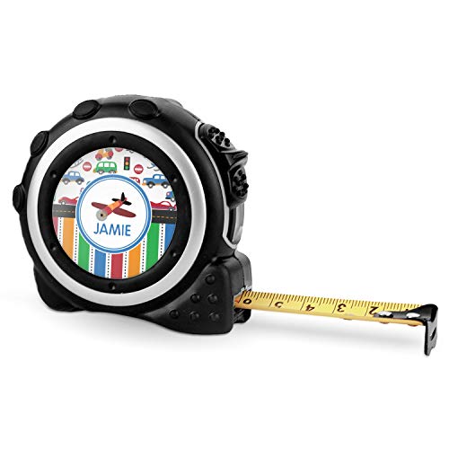 Cinta métrica personalizada y rayas - 16 pies