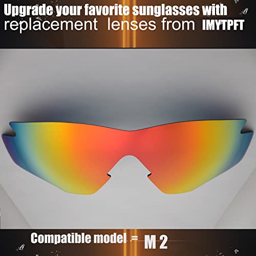 Objectifs Oakleys M2 optique haut de gamme rouge et titane unique